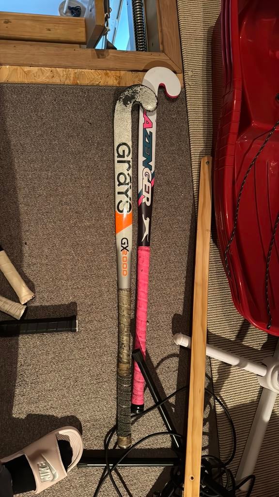 Hockeysticks, Sport en Fitness, Hockey, Ophalen, Zo goed als nieuw