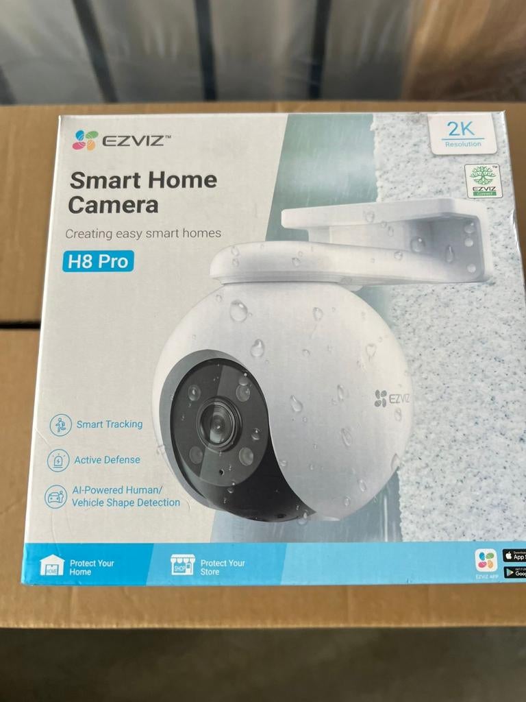 Caméra de surveillance extérieure connectée rotative EZVIZ H, Enlèvement