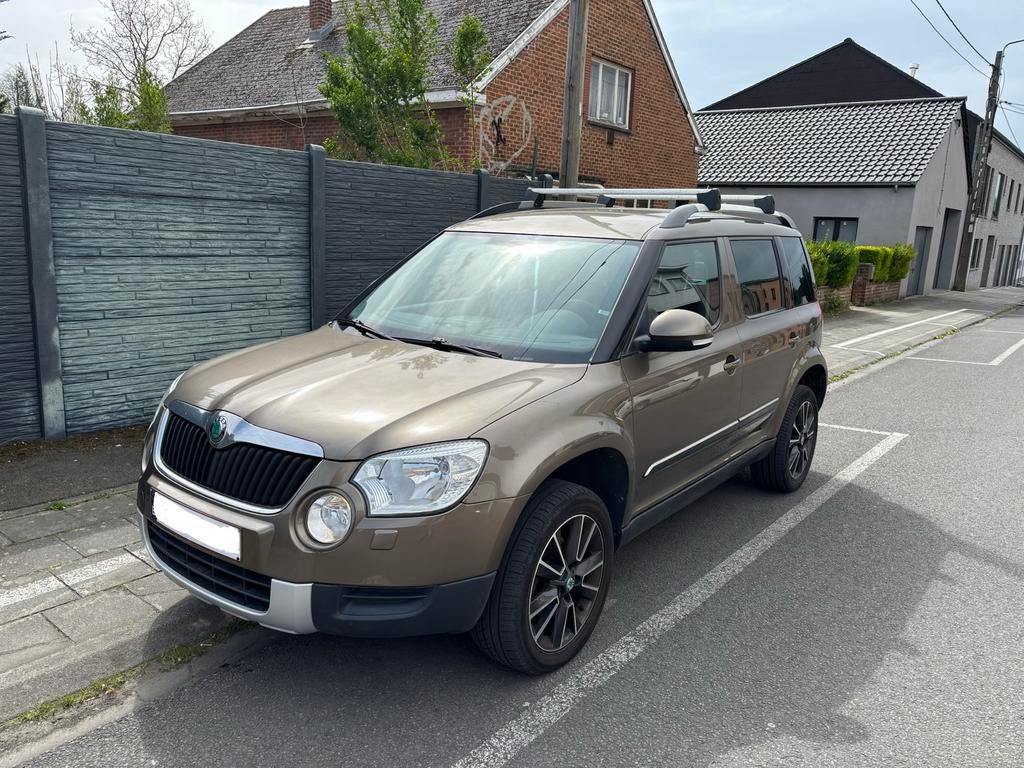 Skoda Yeti 1.2 TSI, Auto's, Voorwielaandrijving, Euro 5, Stof, Zwart