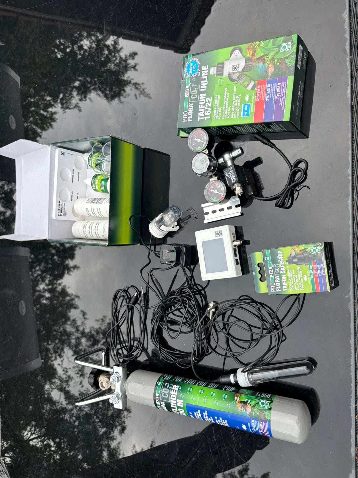 JBL ProFlora CO₂ Complete Set, Animaux & Accessoires, Poissons | Aquariums & Accessoires, Comme neuf, JBL, Enlèvement