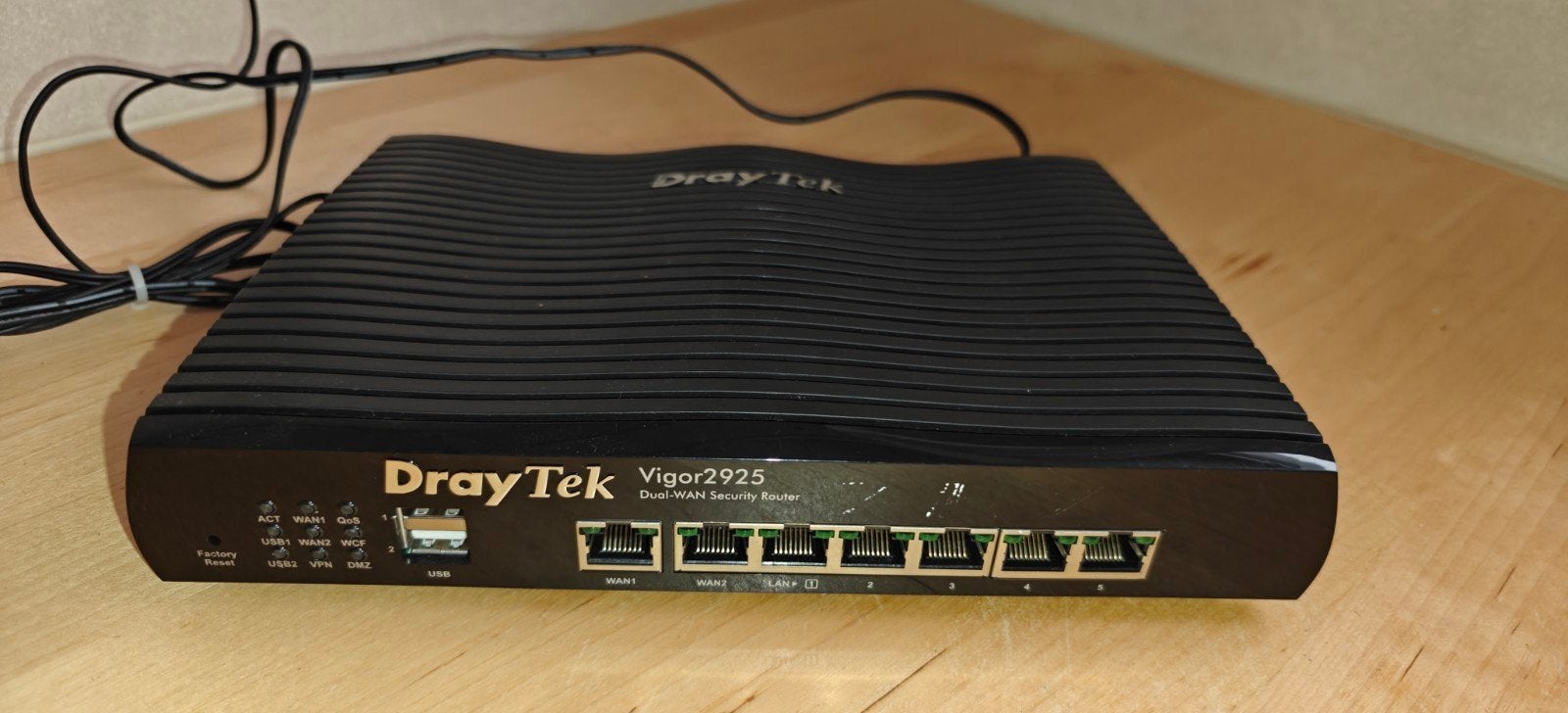 DrayTek Vigor 2925 Dual-WAN Security Router Firewall, Computers en Software, Verzenden, Gebruikt