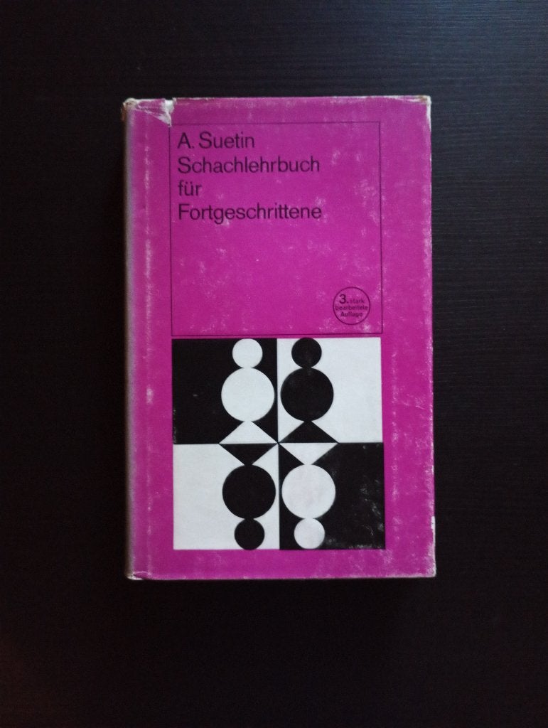 Schach lehrbuch für fortgeschrittene, Hobby en Vrije tijd, Ophalen of Verzenden, Minder dan 500 stukjes, Zo goed als nieuw, Schaken