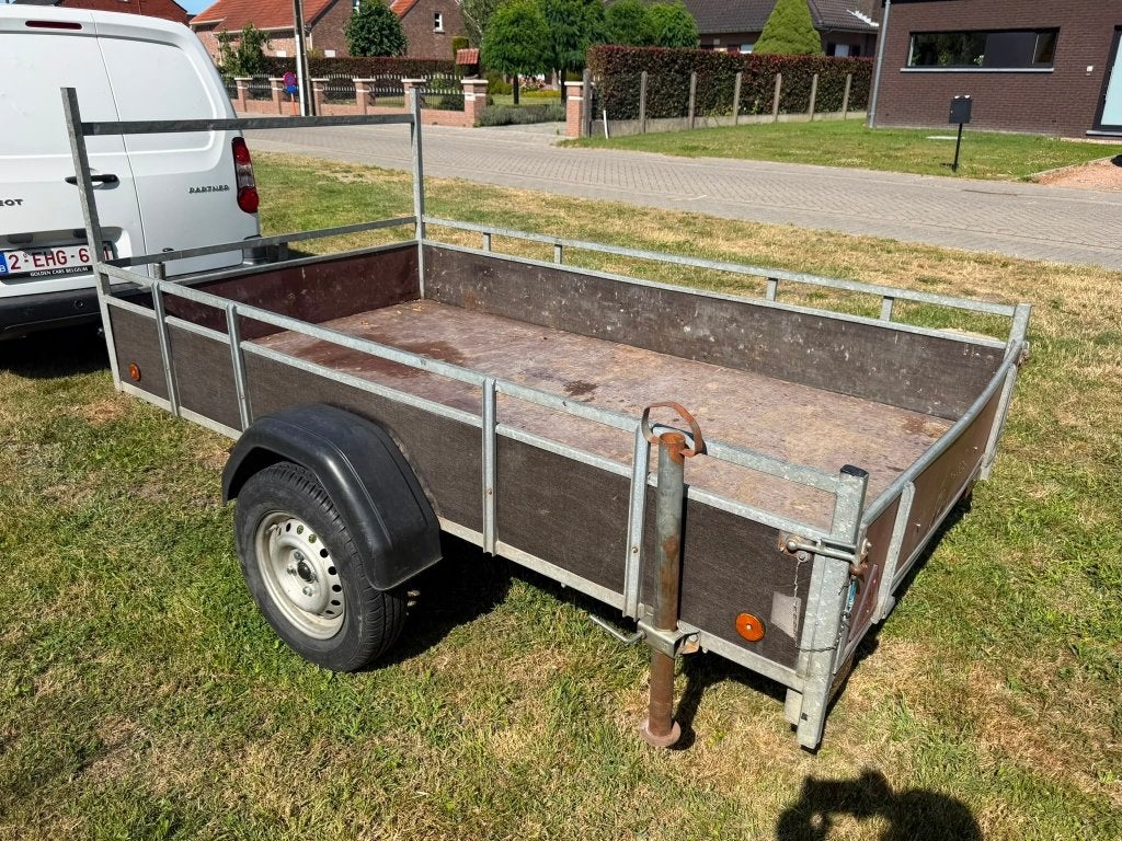 Remerok enkelasser aanhangwagen met 1000kg ass, Autos : Divers, Remorques, Utilisé, Enlèvement