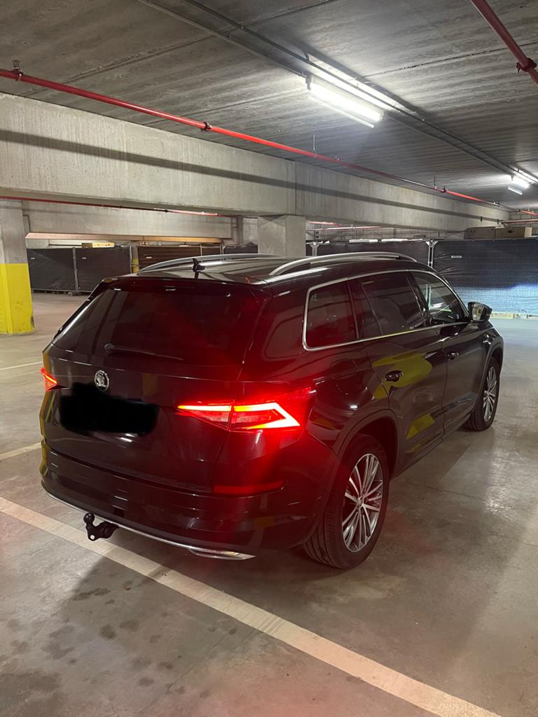 Skoda kodiaq L&K, Auto's, Skoda, Bruin, 7 zetels, Leder, 5 deurs