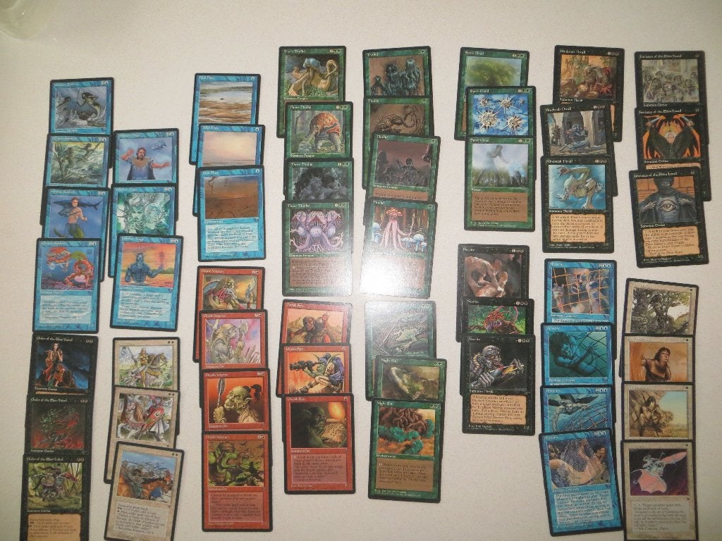 Fallen Empire (commons full set) - Magic The Gathering, Ophalen of Verzenden, Gebruikt, Meerdere kaarten
