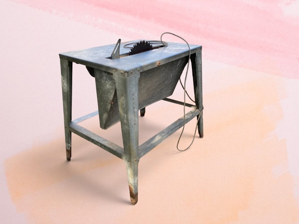 tafel cirkelzaag, Doe-het-zelf en Bouw, Ophalen, Gebruikt, Cirkelzaag, 30 tot 70 mm