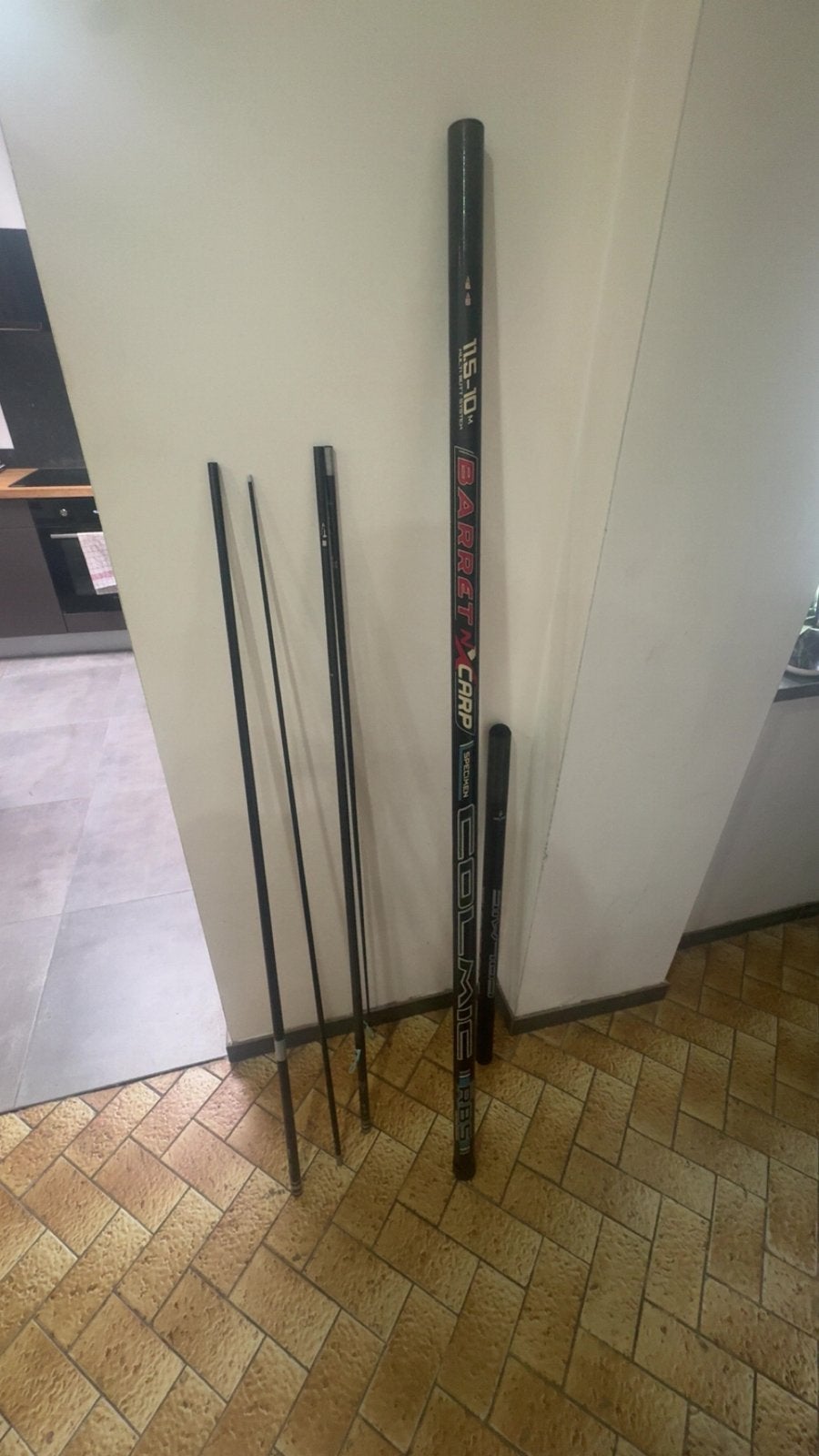 Canne colmic barret nx carps 11m50, Enlèvement, Comme neuf