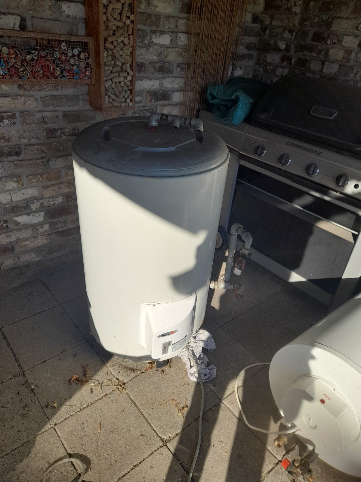 Staande Bulex boiler 150l montageklaar, Bricolage & Construction, Enlèvement, Boiler