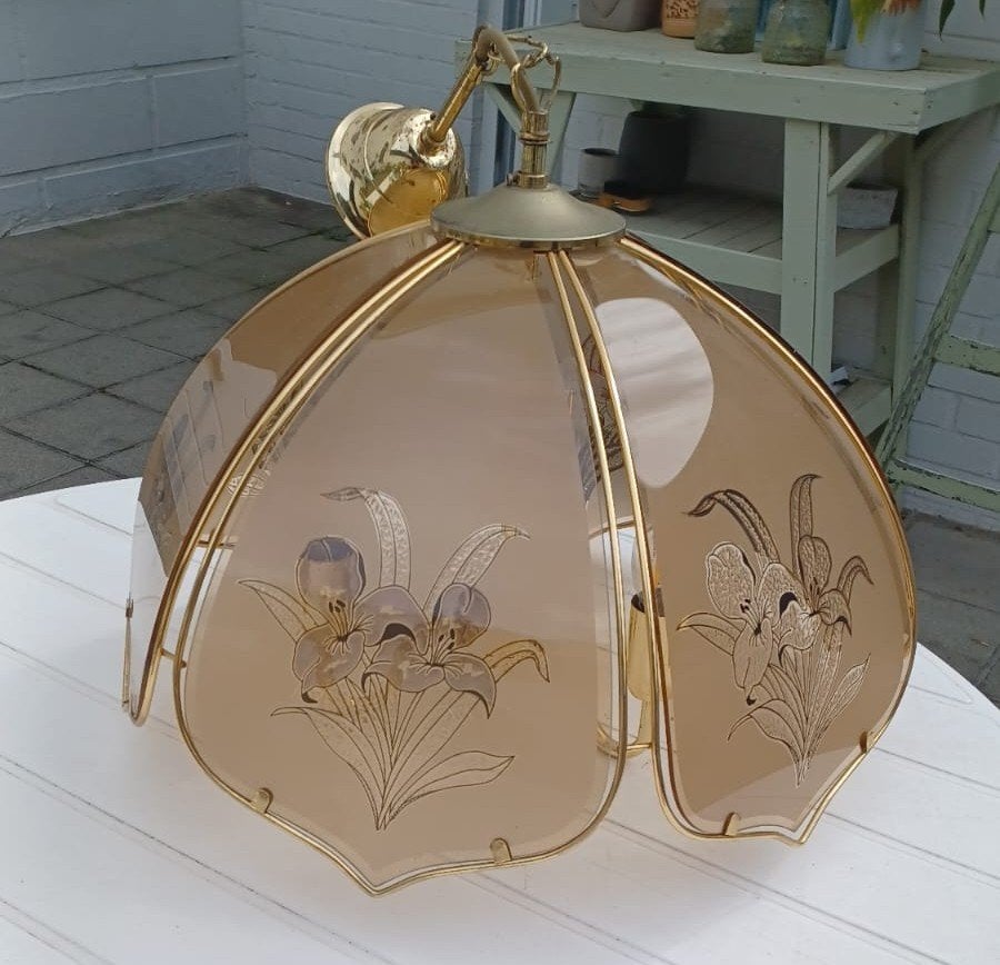 lustre, Autres culots, Verre, Régency, Enlèvement
