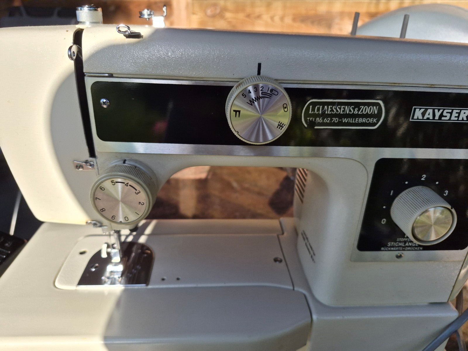 vintage naaimachine Kayser, Ophalen, Naaimachine, Overige merken
