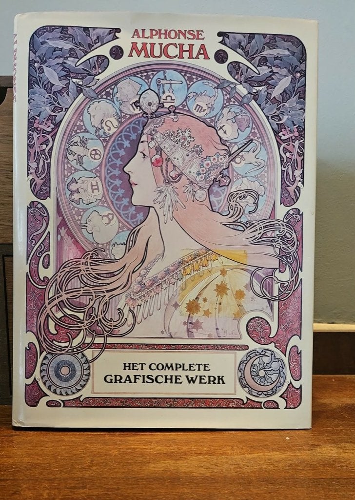 Alphonse Mucha — L'œuvre graphique complète (1987), Enlèvement ou Envoi, Utilisé, Peinture et dessin