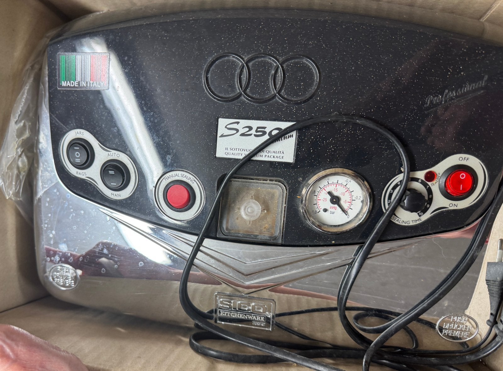 Sous videuse sico s250, Autres marques, Argent, Autres types, Utilisé