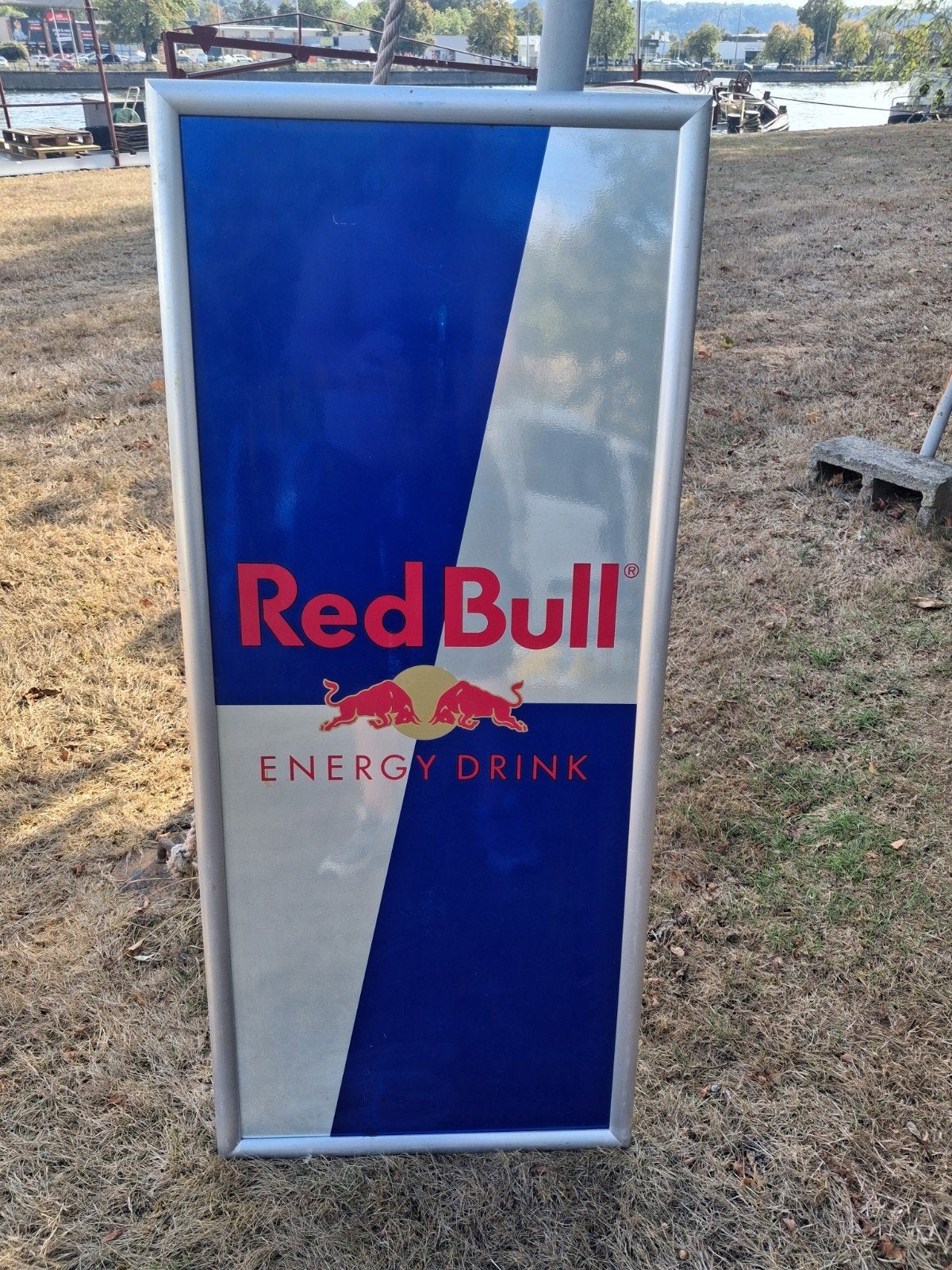 plaque red bull, Collections, Enlèvement ou Envoi