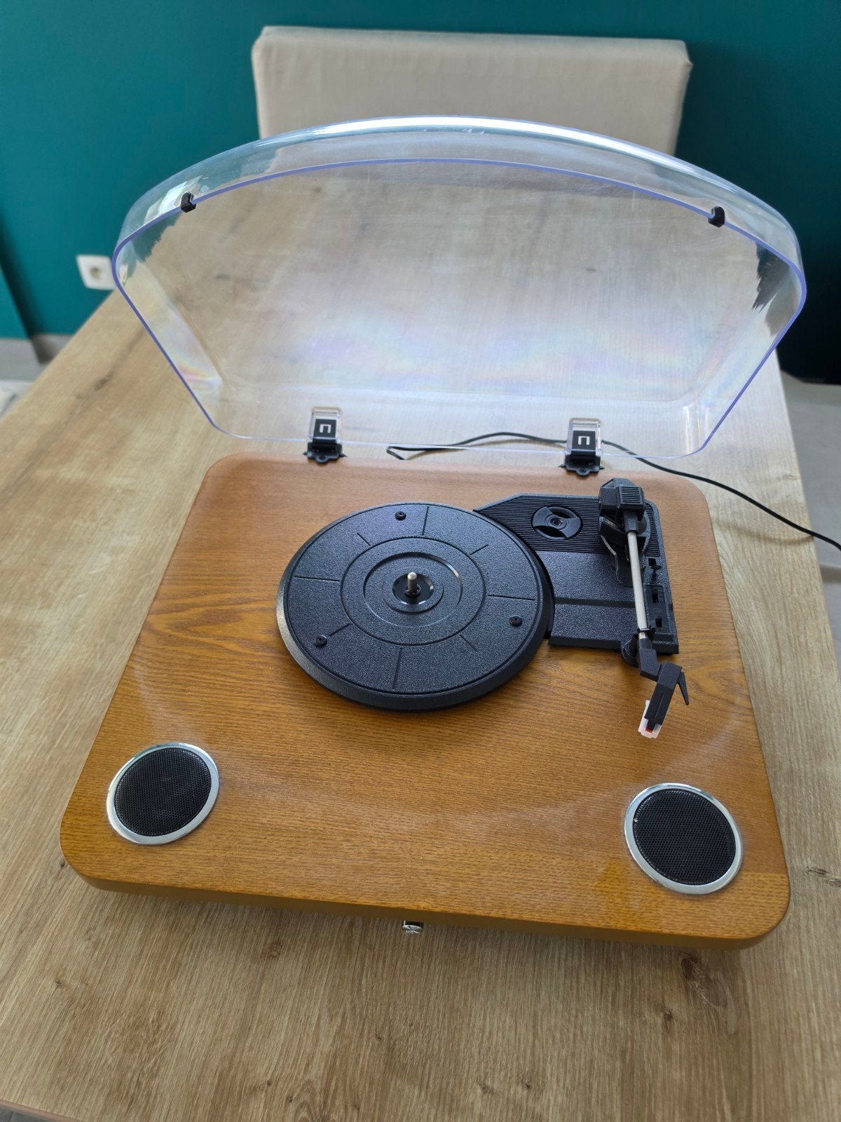 Maginon HS-T08 USB platenspeler met Bluetooth., Autres marques, Tourne-disque, Comme neuf, Enlèvement
