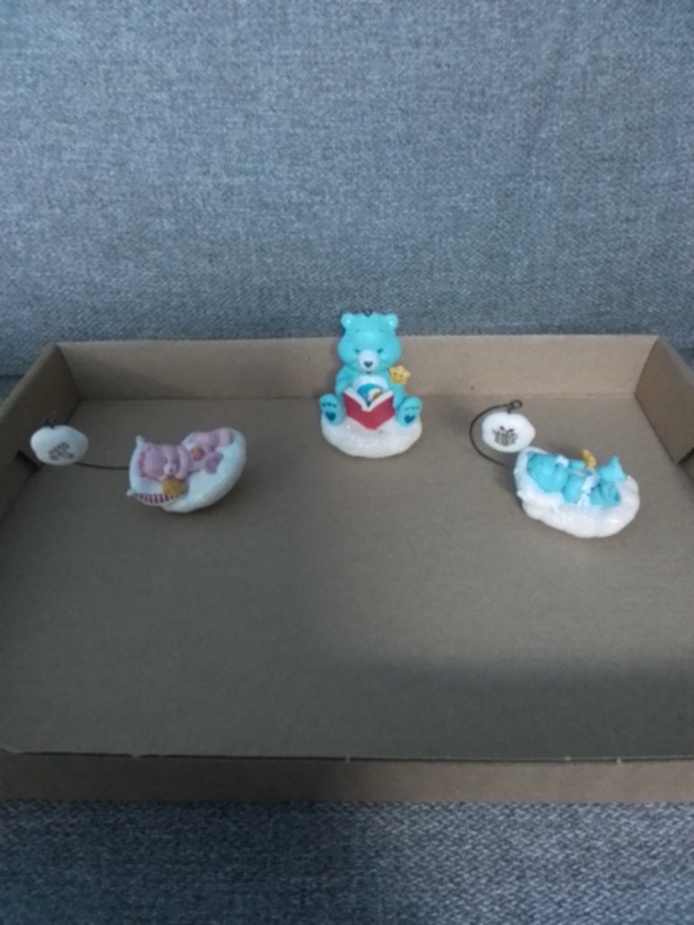 Care Bears Bisounours Kerst Kerst Ornamenten 2008, Ophalen of Verzenden, Zo goed als nieuw