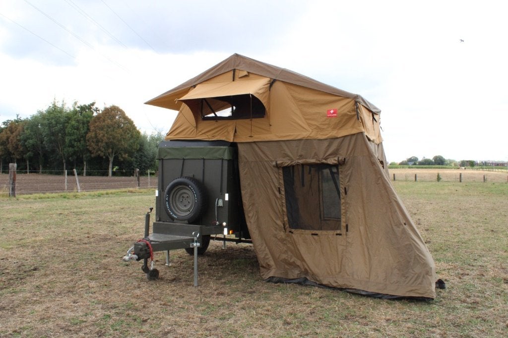 Tente de toit, Caravanes & Camping, Tentes, Enlèvement, Comme neuf, Jusqu'à 4