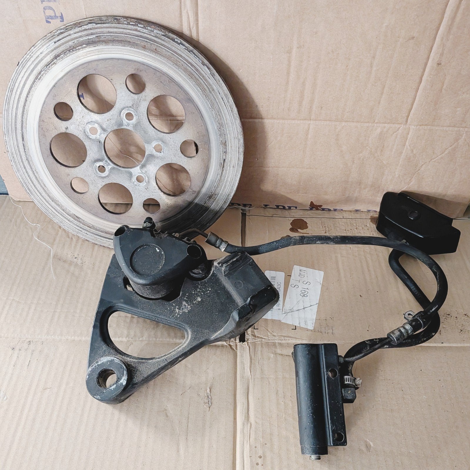 Harley Davidson 44050-82A FXR achterremset, Motoren, Ophalen, Gebruikt