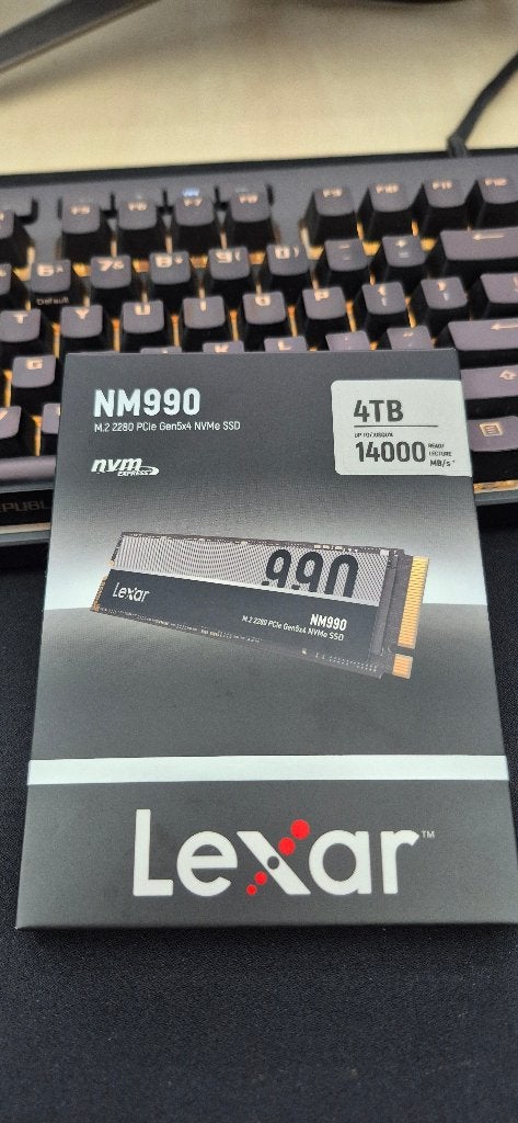 SSD M.2 LEXAR Gen 5.0 de 4 To, Informatique & Logiciels, Neuf, LEXAR, Enlèvement ou Envoi, SSD