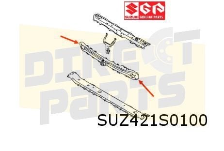 Suzuki Baleno (5/16 - 8/19) (A1K) voorbumperbalk Origineel!, Autos : Pièces & Accessoires, Neuf, -, -, Avant
