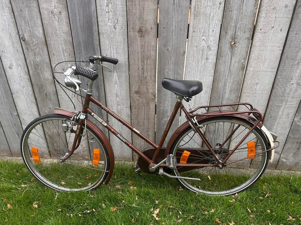 Fiets voor op kot - retrofiets, Ophalen, Schijfrem