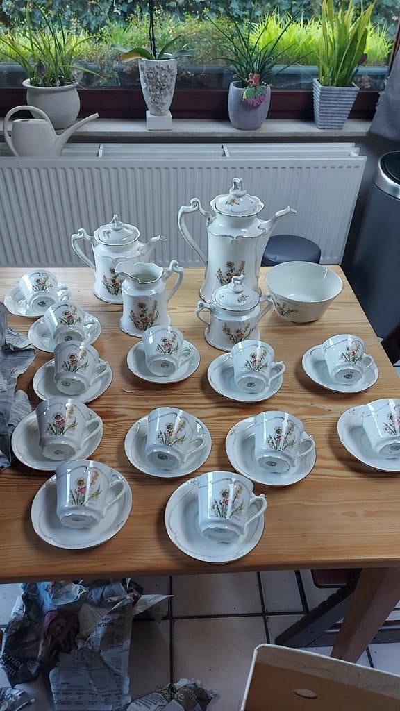 Koffie en theeservies Maasstricht, Ophalen