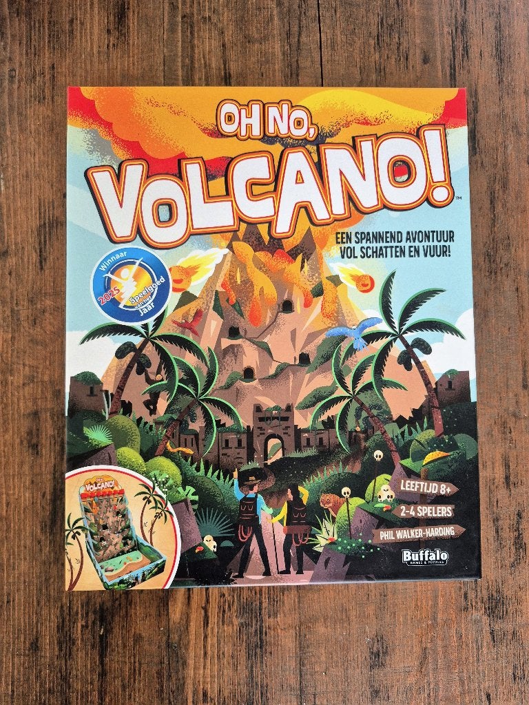 Bordspel: Familiespel 'Oh No Volcano' (NL), Enlèvement, Comme neuf