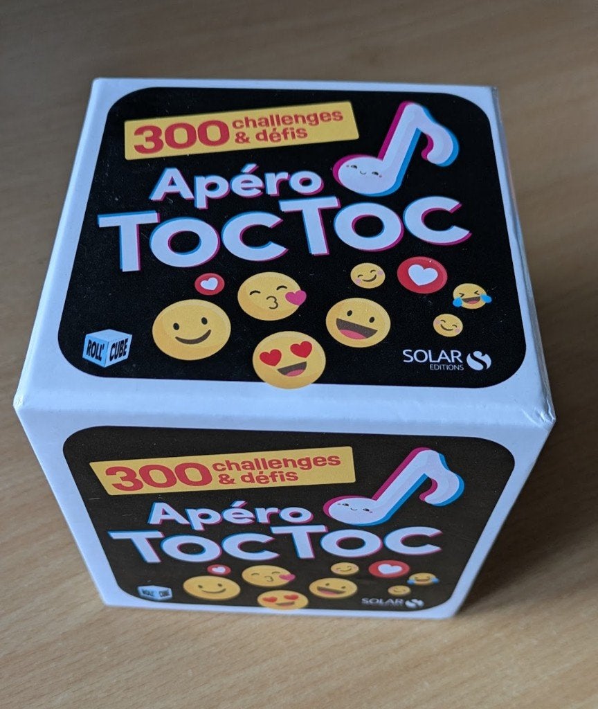Apéro TocToc, Hobby & Loisirs créatifs, Cinq joueurs ou plus, Enlèvement ou Envoi, Comme neuf, Solar