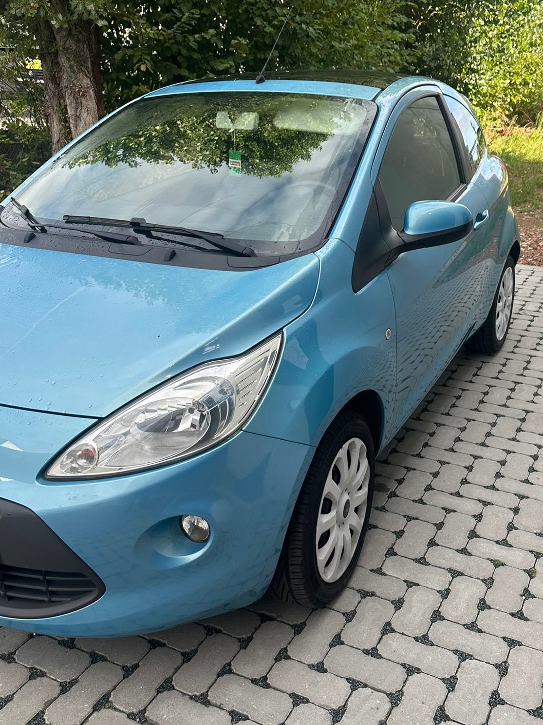 Ford Ka Titanium 1.2 Essence - 88000 km, Autos, Euro 6, Ka, Noir, Particulier