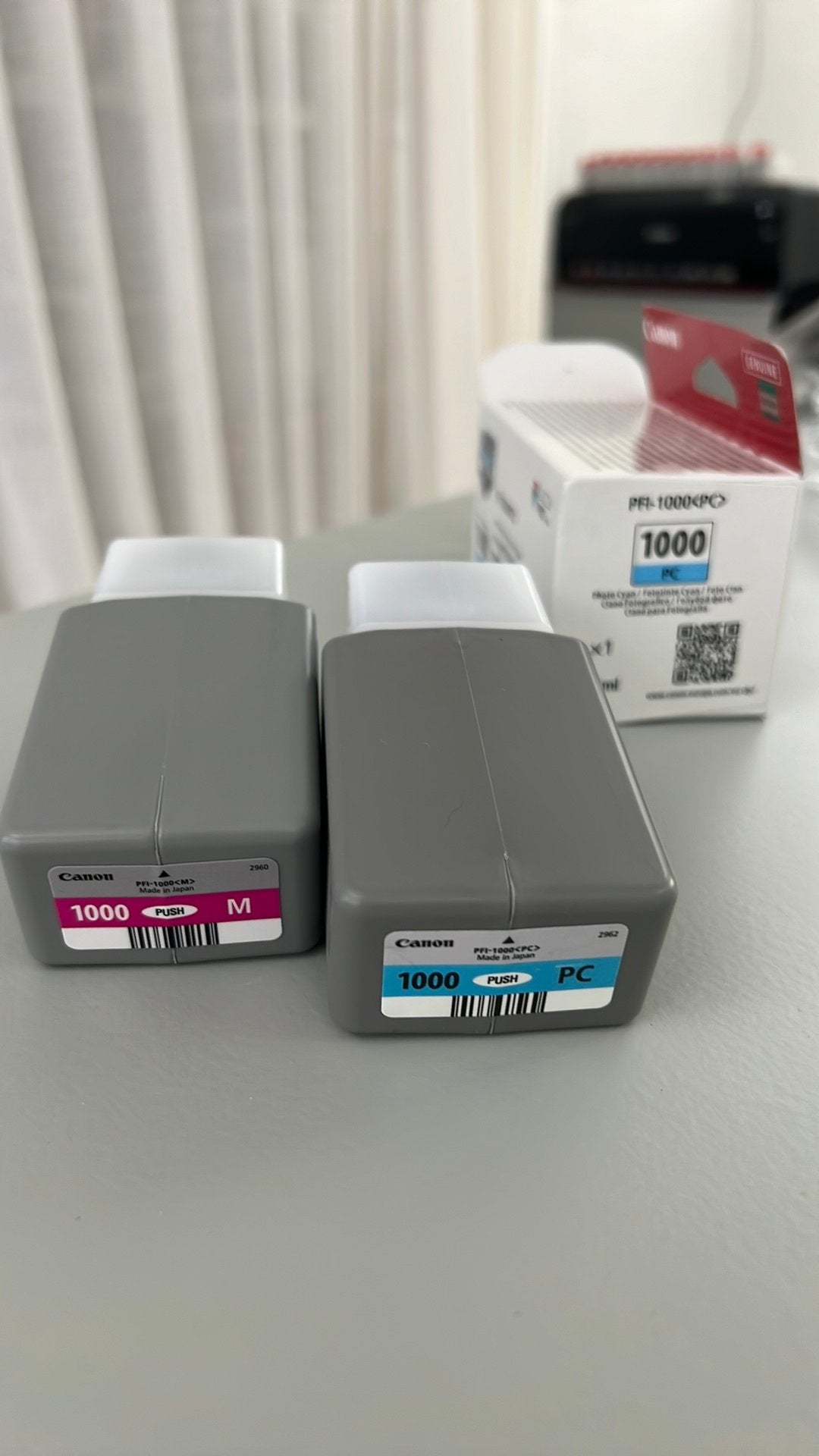 Canon PRO-1000 cartridges Magenta / PhotoCyan - nieuw, Ophalen of Verzenden, Nieuw, Cartridge