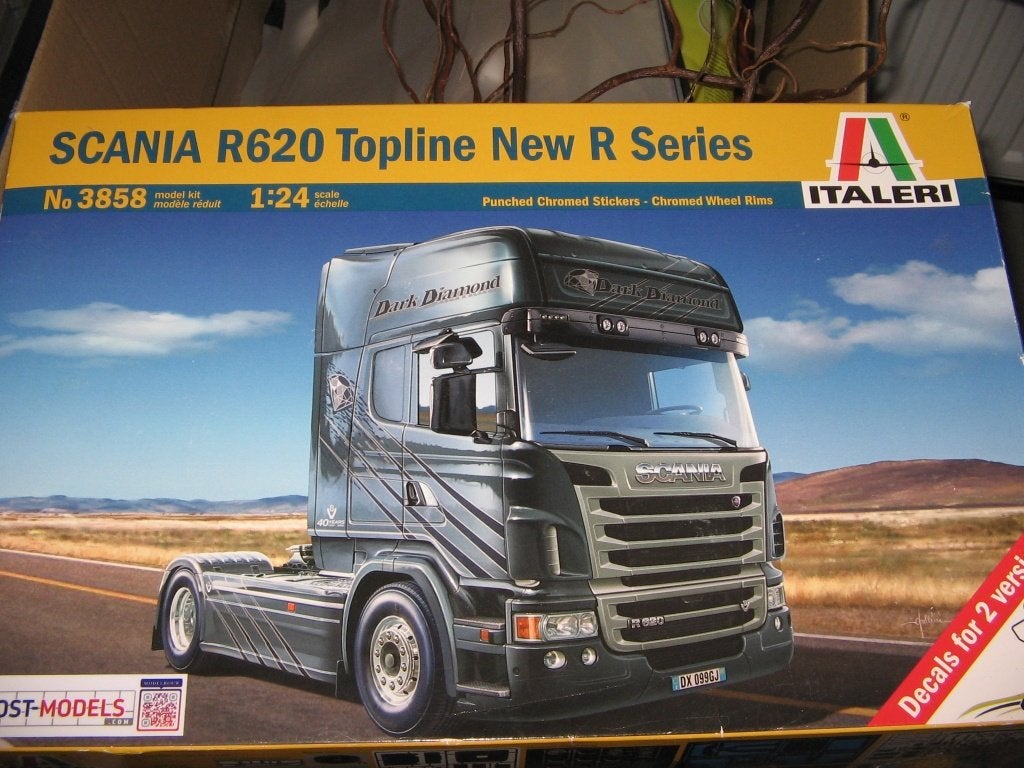 bouwdozen van vrachtwagens op 1/25, Hobby en Vrije tijd, Modelbouw | Auto's en Voertuigen, Ophalen, Nieuw, Truck, Italeri