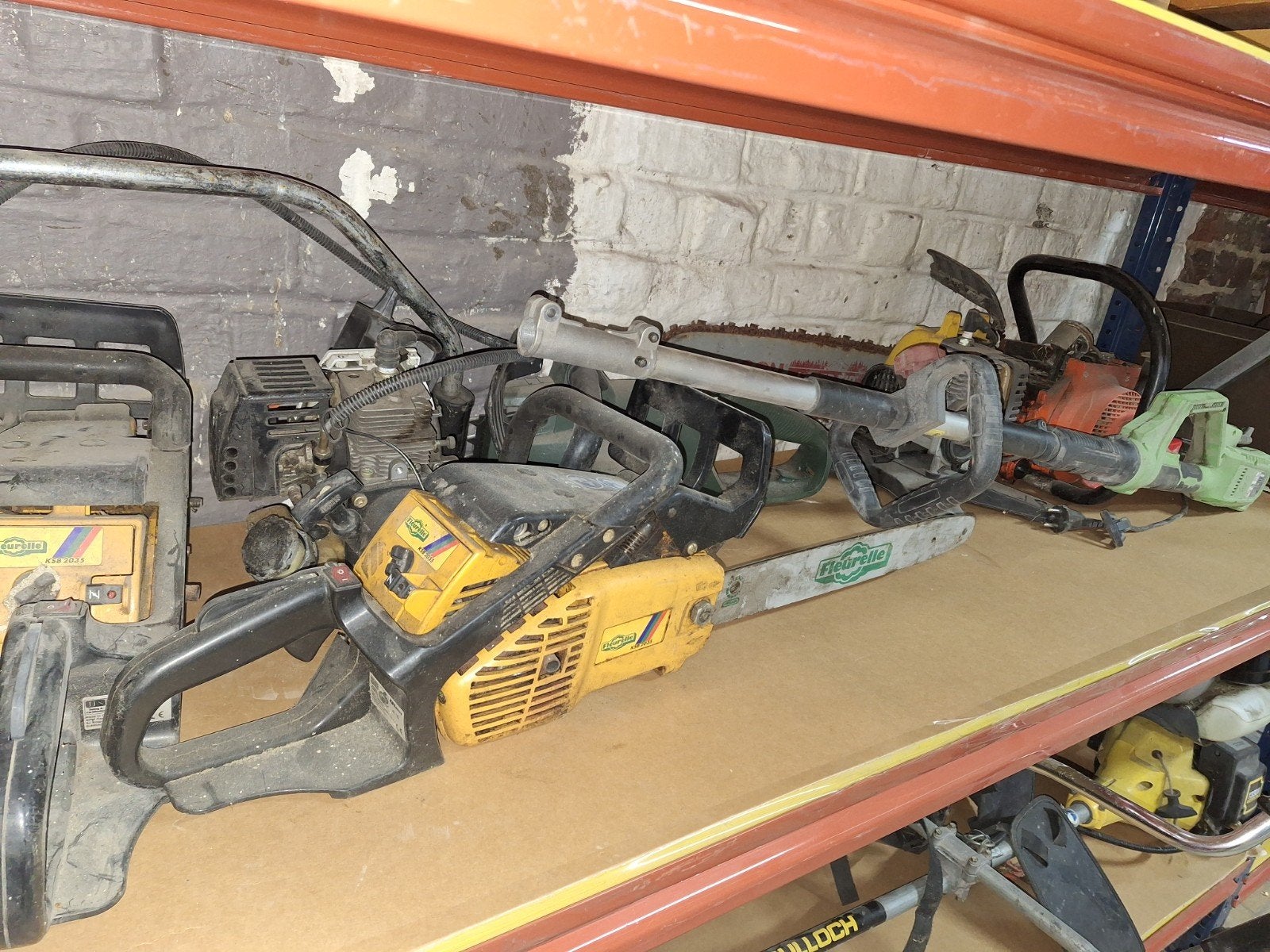 tuin gereedschap, Ophalen