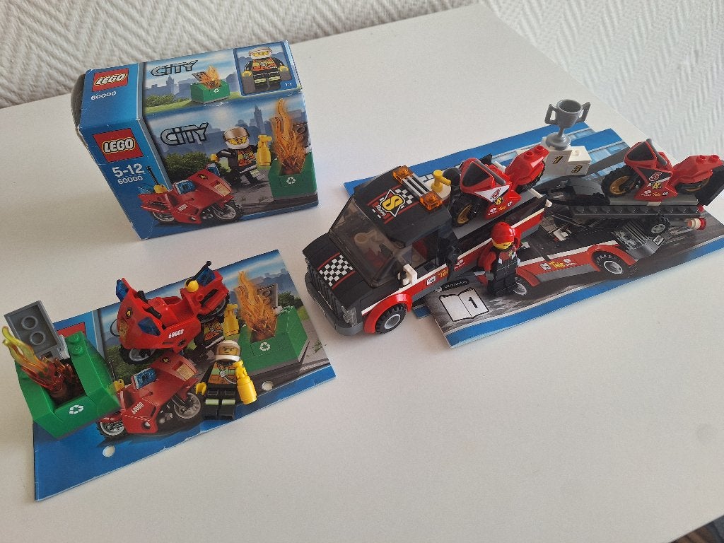 LEGO CITY 60000 met doos en 60084, City, Lego, Ophalen of Verzenden, Zo goed als nieuw
