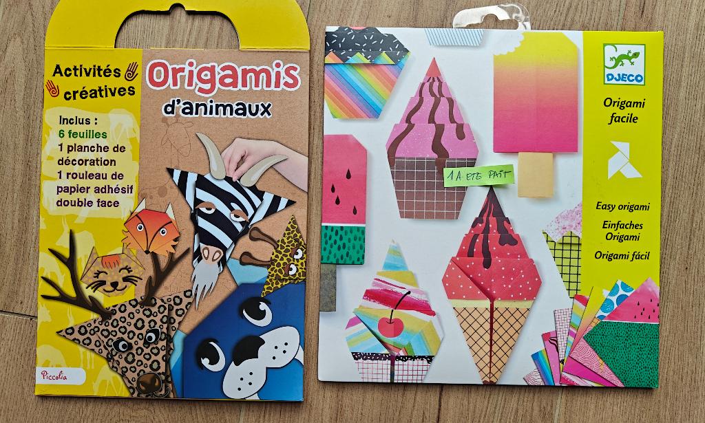 Set 2 nieuwe Origami-pakketten, Kinderen en Baby's, Speelgoed | Educatief en Creatief, Ophalen of Verzenden