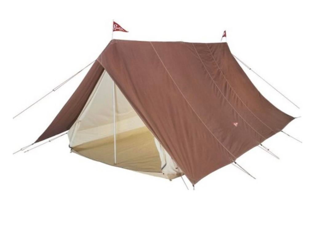 Grote tent Spatz 10p hazel/brown Nieuw, Caravans en Kamperen, Ophalen, Nieuw, Meer dan 6