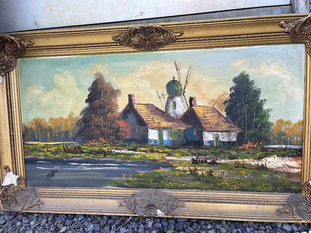 Peinture sur toile, Enlèvement