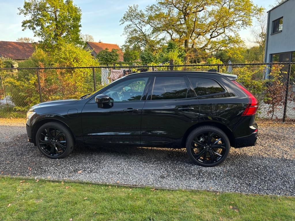 Volvo XC60 black edition, Auto's, Automaat, Leder en Stof, Zwart, Dealer onderhouden