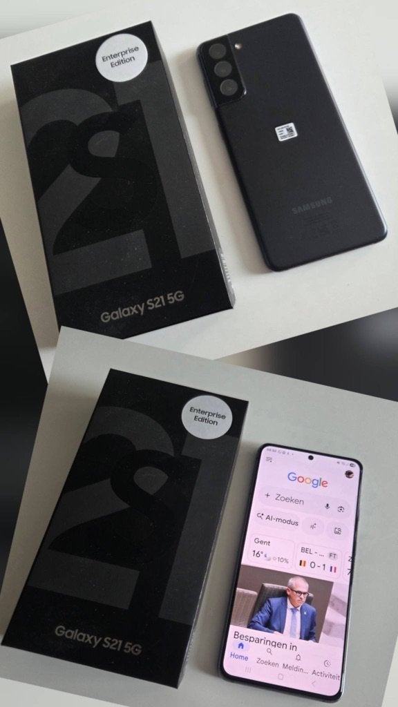 Samsung s21 enterprice edition, Telecommunicatie, 128 GB, Verzenden, Galaxy S21, Touchscreen
