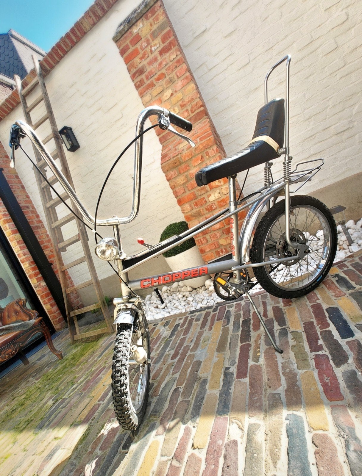 Originele Raleigh chopper, Ophalen
