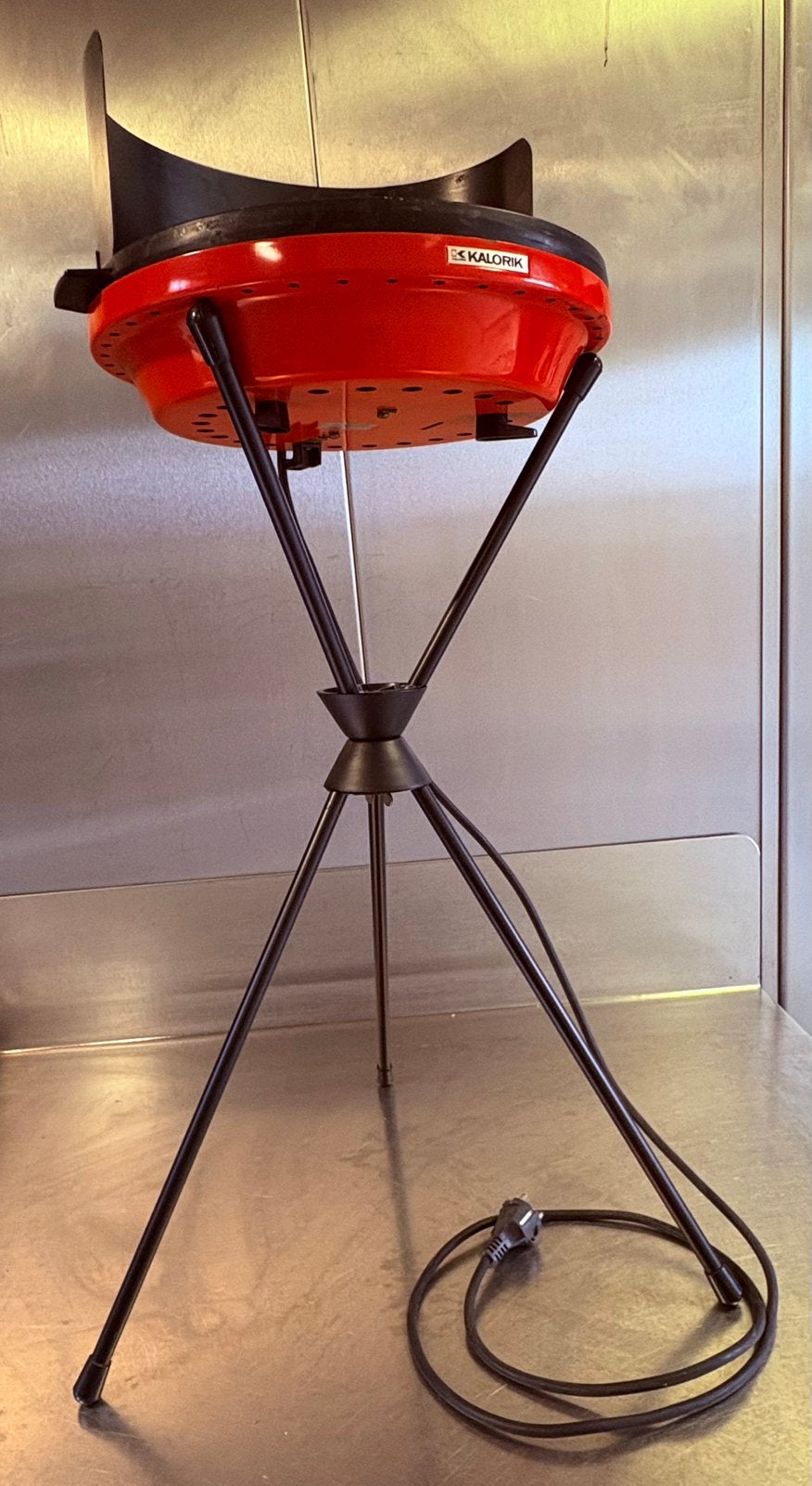 Grill pour barbecues/fêtes avec plaque de cuisson à 2 faces, Enlèvement ou Envoi, Comme neuf