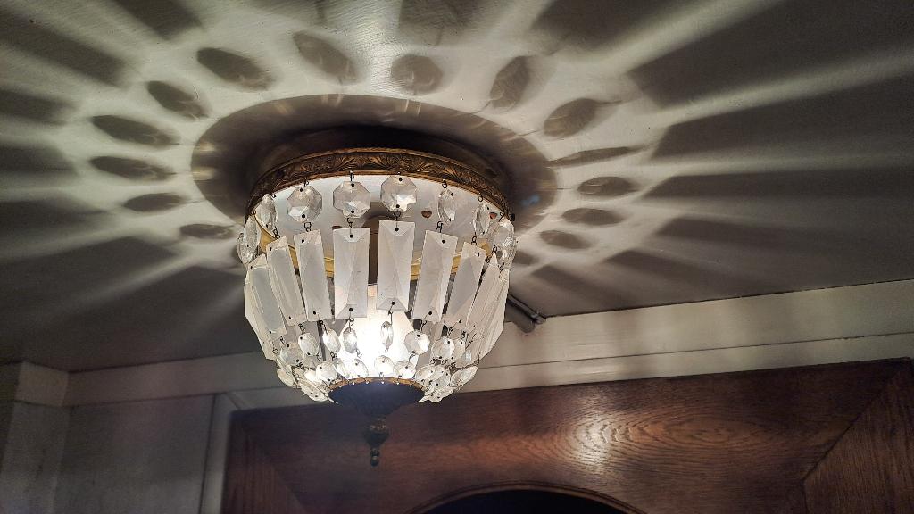 Plafondlamp, Ophalen