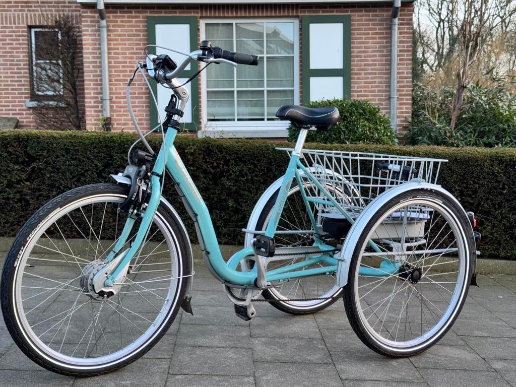 Driewieler Tri-Bike Classic Alu S  Elektrische Driewielfiets, Fietsen en Brommers, Fietsen | Driewielfietsen, Zo goed als nieuw