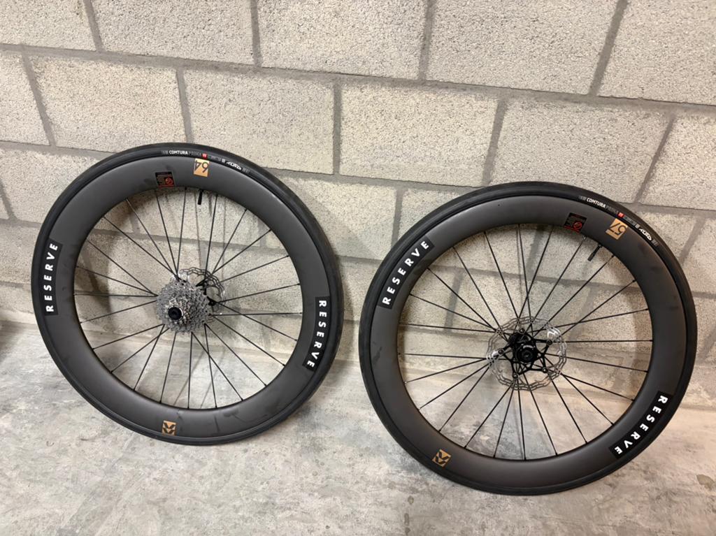 Wielset reserve 57/64, Fietsen en Brommers, Fietsonderdelen, Ophalen of Verzenden, Zo goed als nieuw, Racefiets