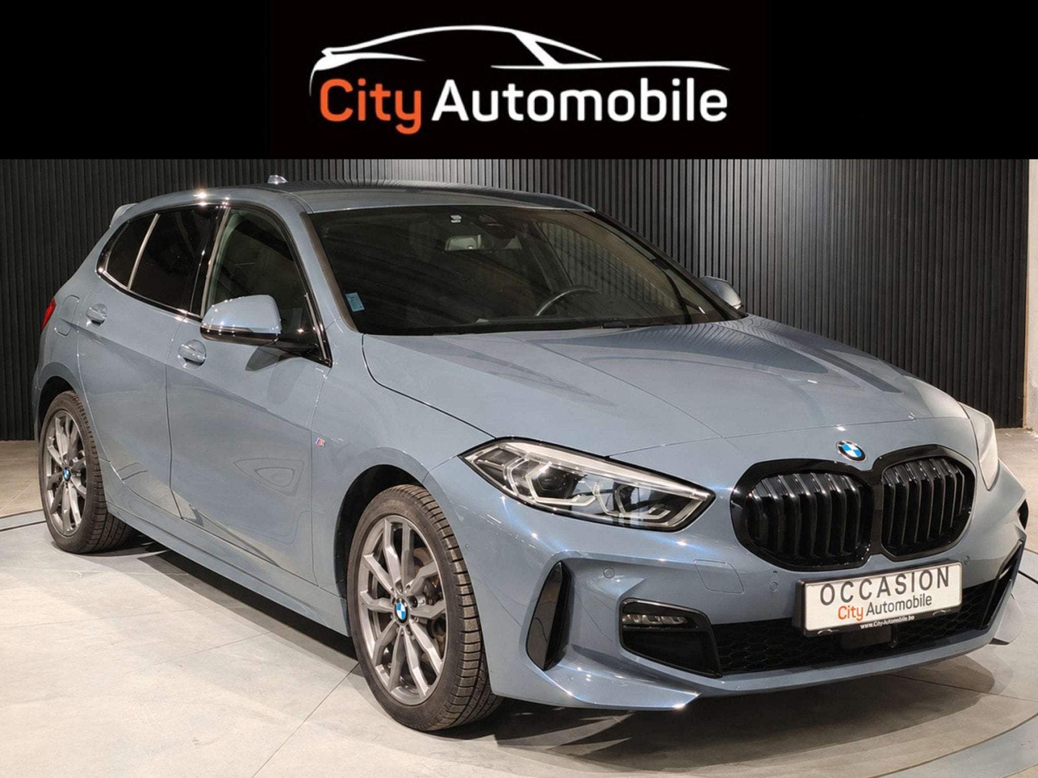 BMW 1 Serie 118 118iA PACK M SIEGES M CARPLAY GPS BLUETOOTH, Auto's, Automaat, 1 Reeks, Gebruikt, Alcantara