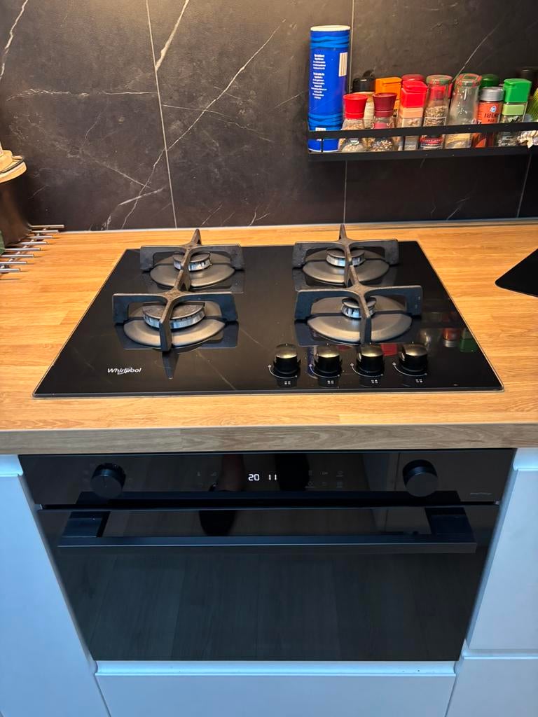 Inbouw glasplaat whirlpool, Enlèvement, Comme neuf, Encastré