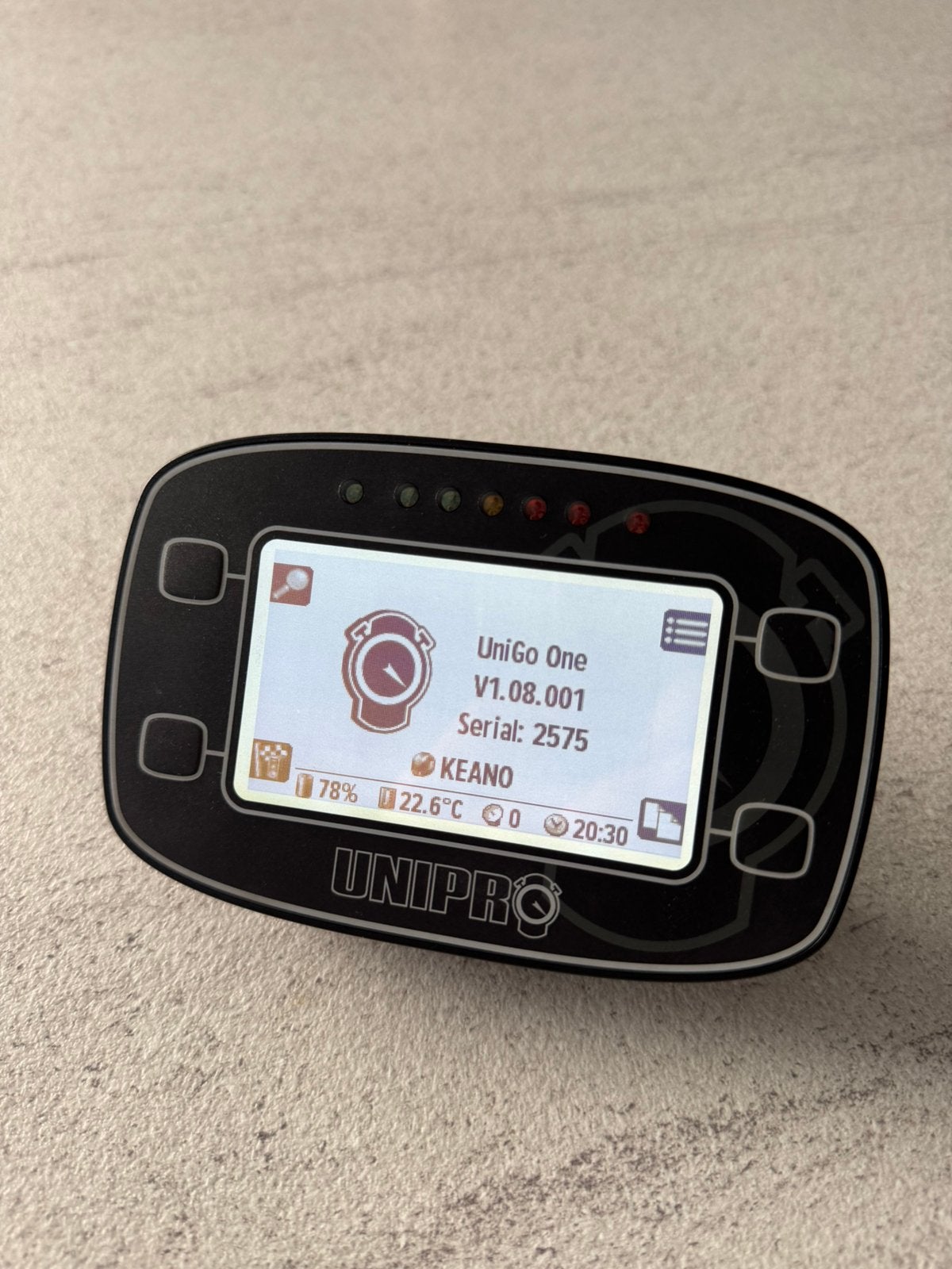 Unigo one met alle sensors, Sport en Fitness, Karting, Ophalen of Verzenden, Zo goed als nieuw, Onderdelen Kart