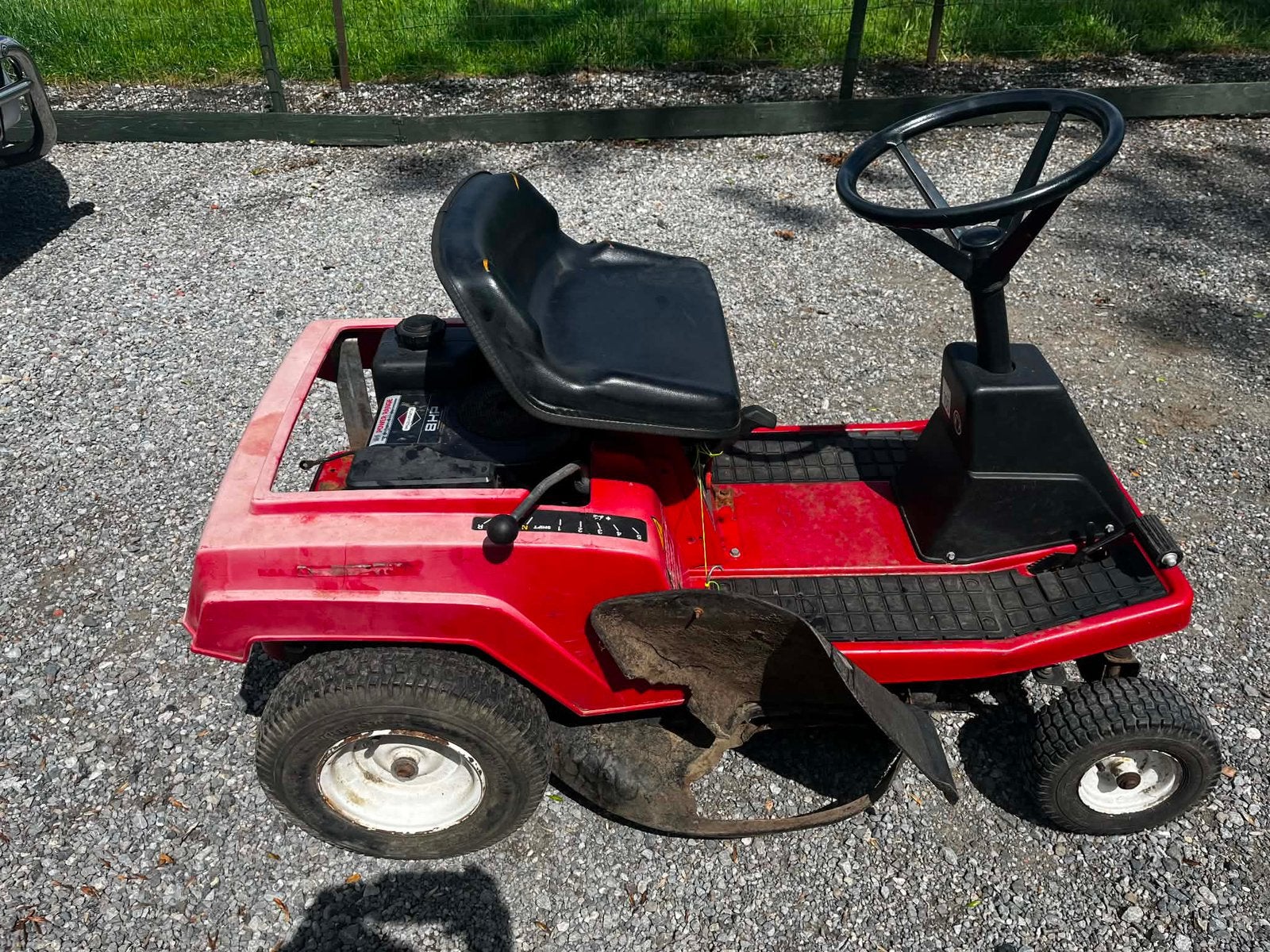 Petit tracteur, Enlèvement, Utilisé