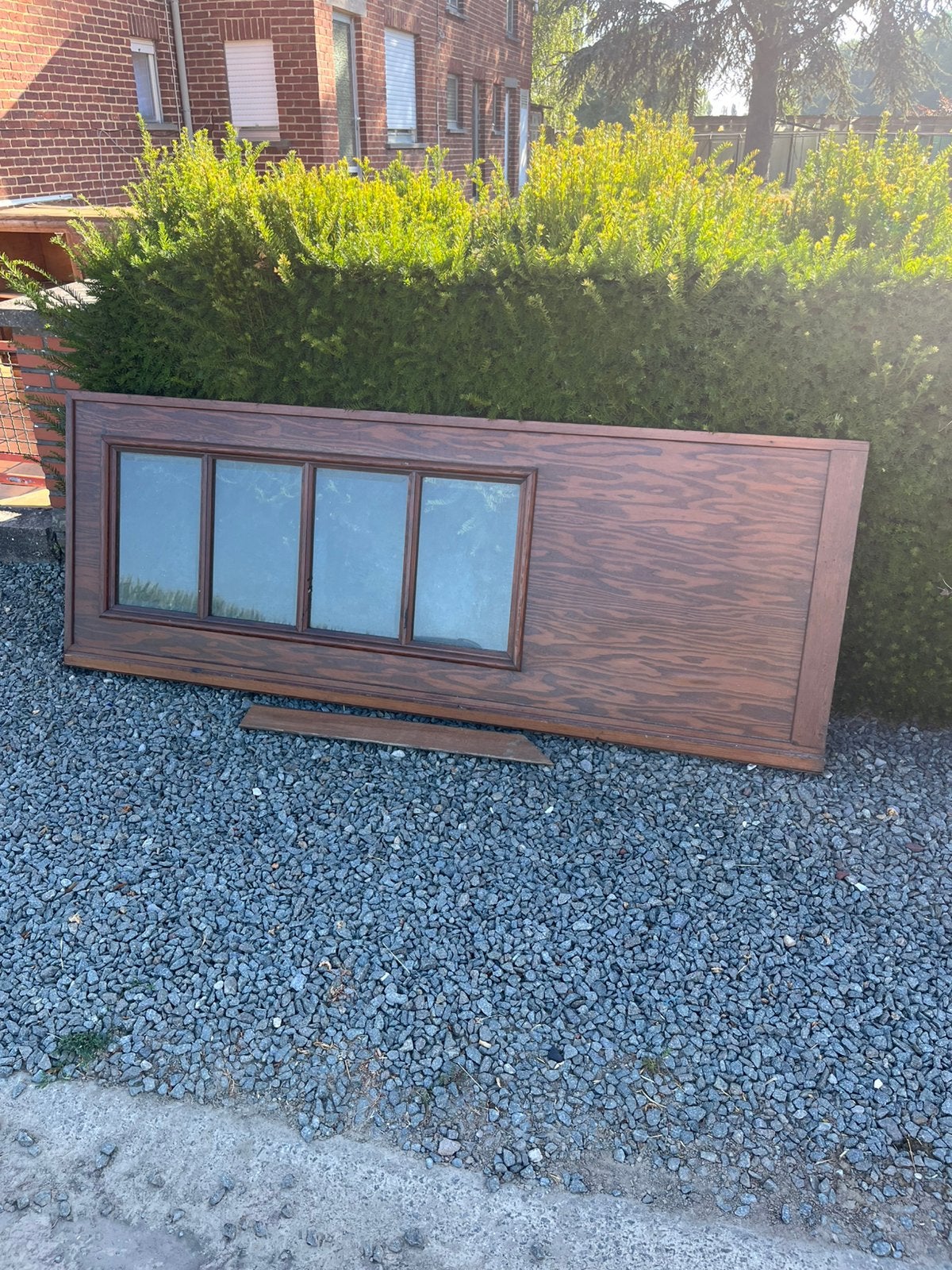 2 stevige houten binnendeuren, Doe-het-zelf en Bouw, Ophalen, Gebruikt, Hout, Binnendeur