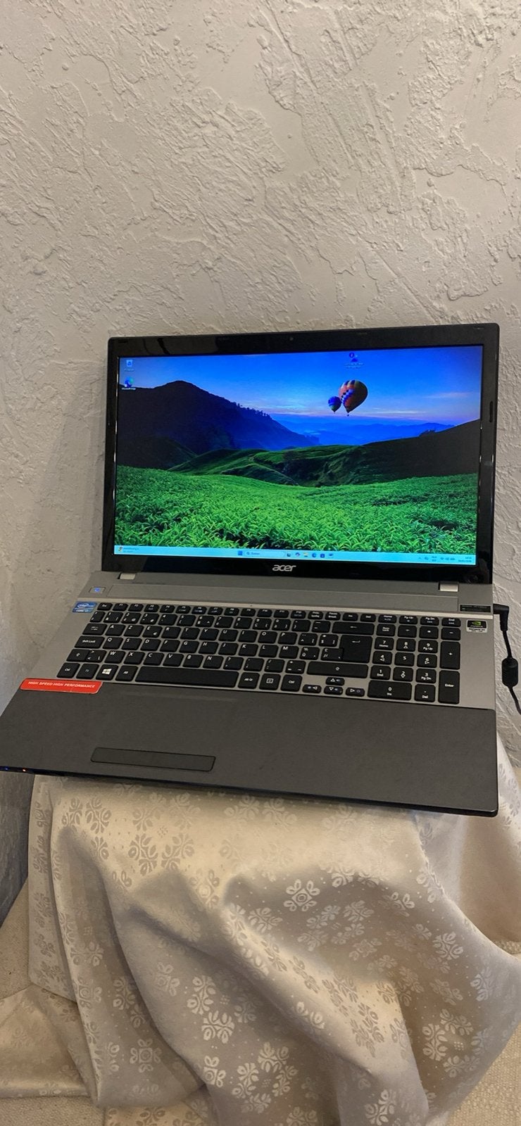Laptop acer 17 inch i7 ssd, Enlèvement ou Envoi, Comme neuf, SSD