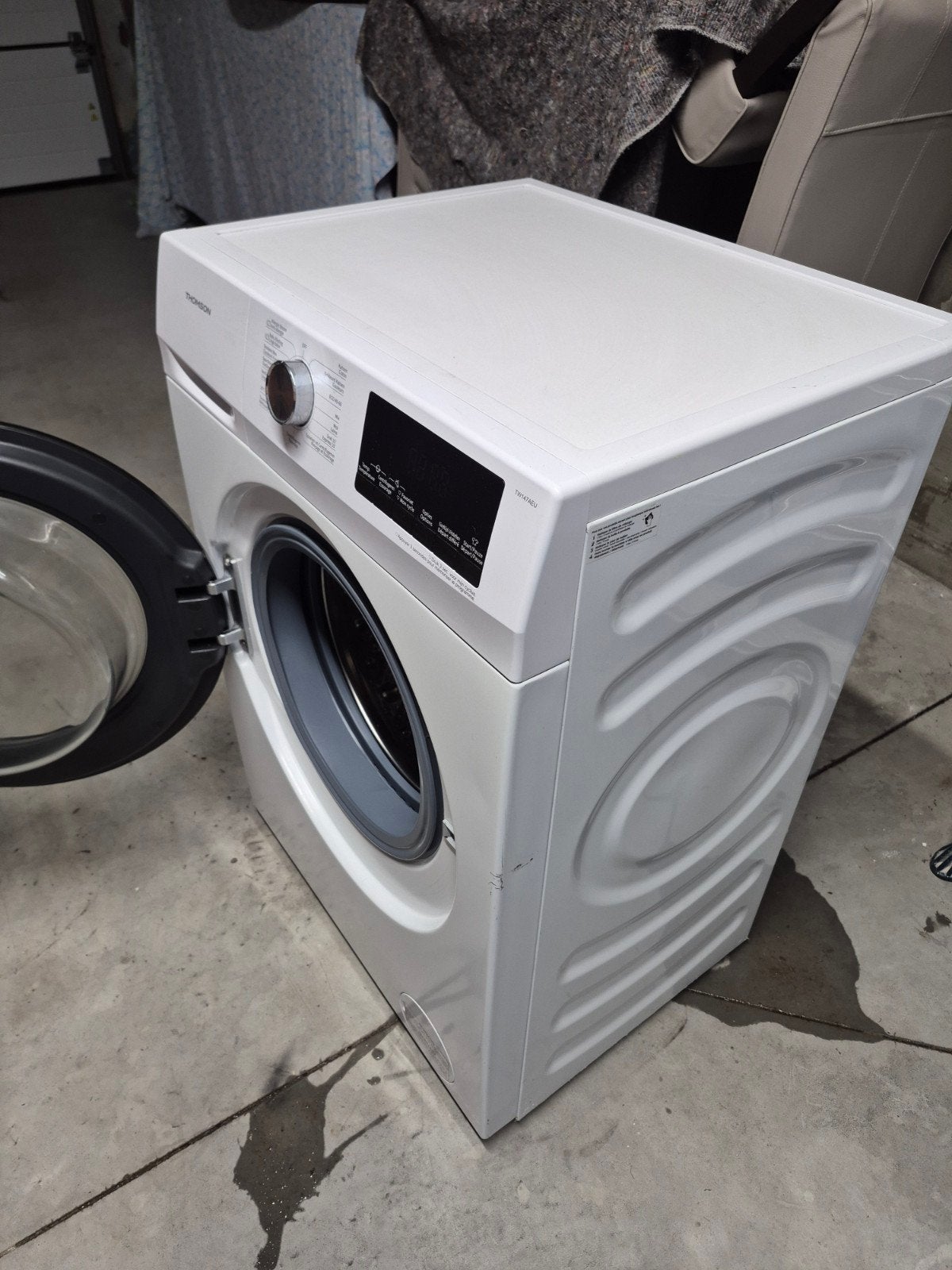 Wasmachine, Ophalen