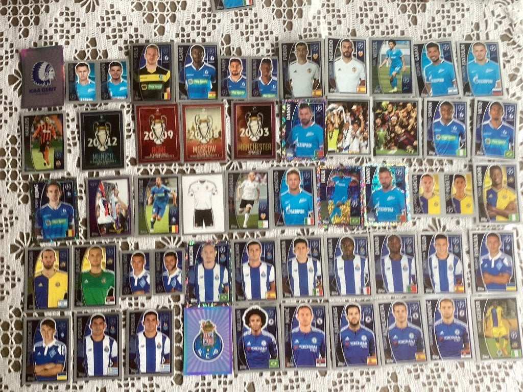 96 stickers champions league TOPPS, Enlèvement ou Envoi, Utilisé